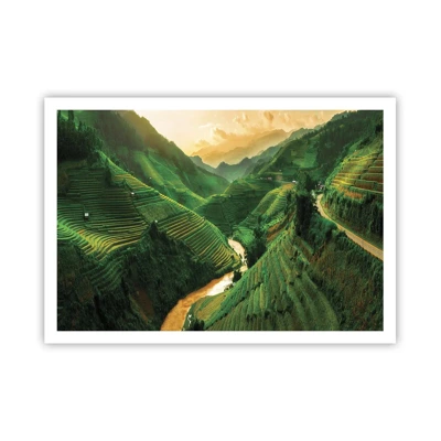 Plagát - Vietnamské údolie - 100x70 cm