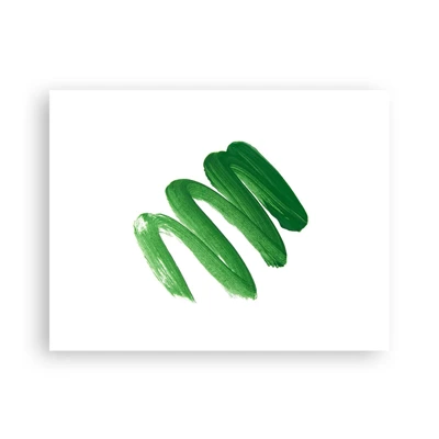 Plagát - Zelený žart - 40x30 cm