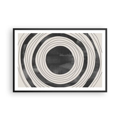 Plagát v čiernom ráme - Presný zásah - 91x61 cm