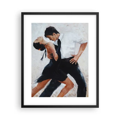 Plagát v čiernom ráme - Tango mojich túžob a snov - 40x50 cm