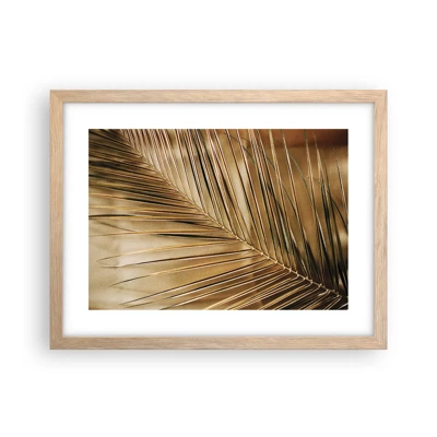 Plagát v ráme zo svetlého duba - Prírodná kolonáda - 40x30 cm