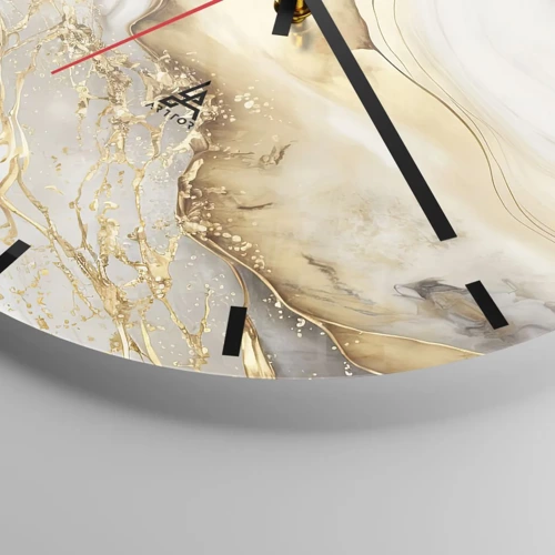 Nástenné hodiny - Abstrakcia: krása a dobro - 30x30 cm