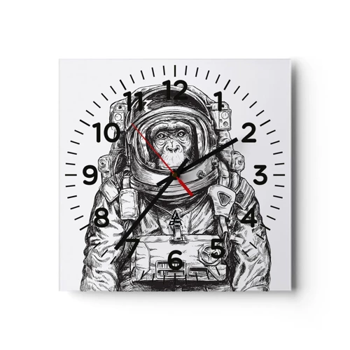 Nástenné hodiny - Alternatívny vývoj - 30x30 cm
