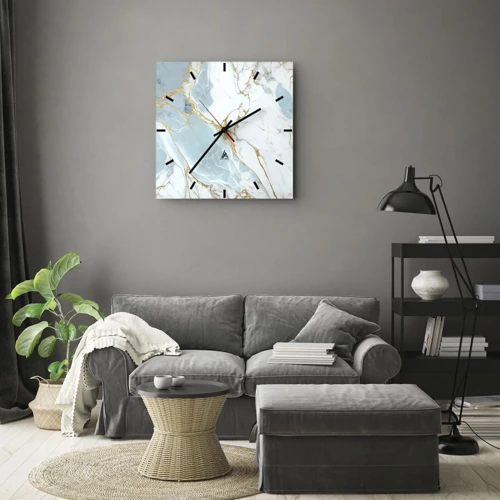 Nástenné hodiny - Bohatstvo kameňa - 40x40 cm