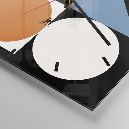 Nástenné hodiny - Figurínový systém - 40x40 cm
