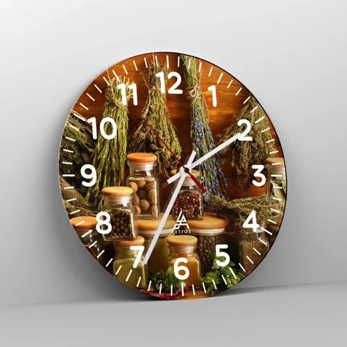 Nástenné hodiny - Kuchynské kúzla - 30x30 cm