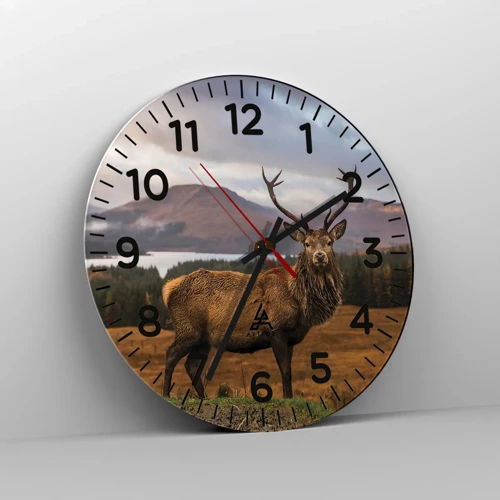 Nástenné hodiny - Majestát prírody - 30x30 cm