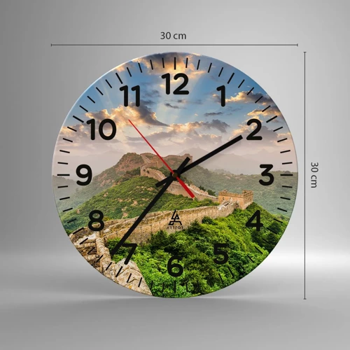 Nástenné hodiny - Nepominuteľná veľkosť - 30x30 cm