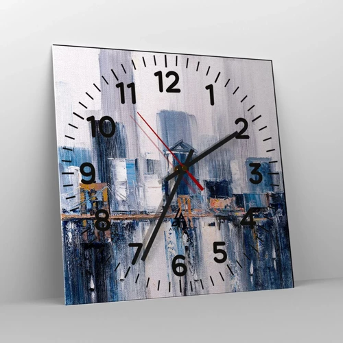 Nástenné hodiny - Newyorská impresia - 30x30 cm