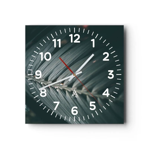 Nástenné hodiny - Presnosť prírody - 30x30 cm
