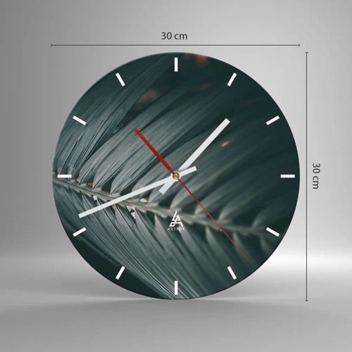 Nástenné hodiny - Presnosť prírody - 30x30 cm