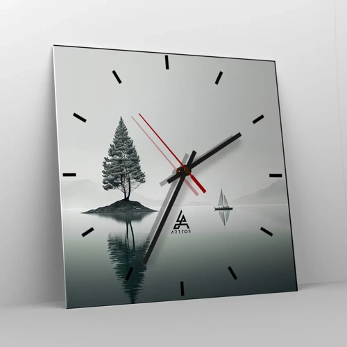 Nástenné hodiny - Snívanie - 40x40 cm