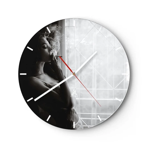 Nástenné hodiny - Zmyselný okamih - 30x30 cm