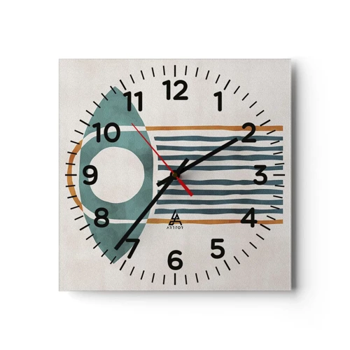 Nástenné hodiny - Znaky a rituály - 30x30 cm
