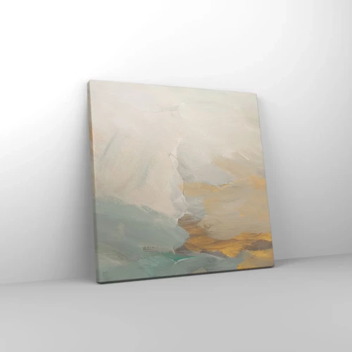 Obraz na plátne - Abstrakcia – krajina nehy - 30x30 cm