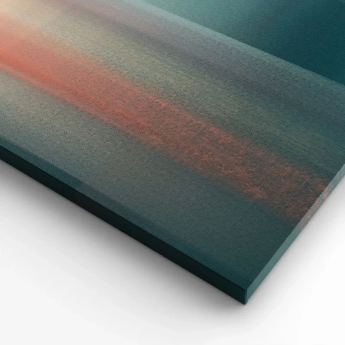 Obraz na plátne - Abstrakcia: vlny svetla - 160x50 cm
