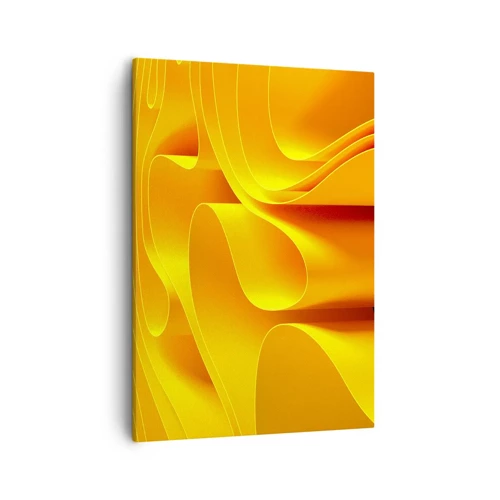 Obraz na plátne - Ako slnečné vlny - 50x70 cm