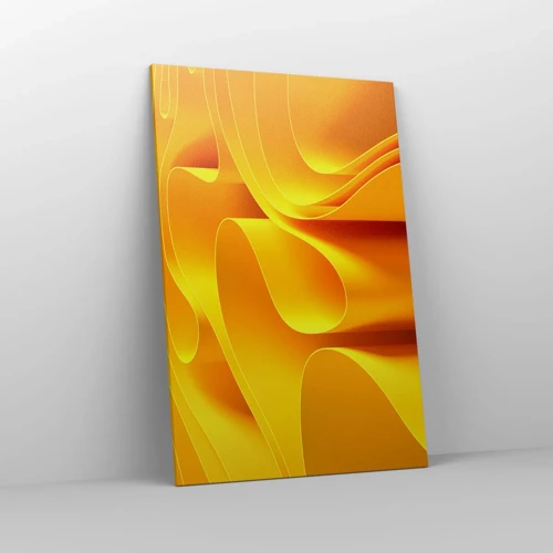 Obraz na plátne - Ako slnečné vlny - 80x120 cm