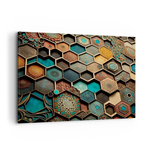 Obraz na plátne - Arabské ornamenty – variácia - 100x70 cm