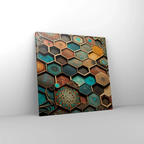 Obraz na plátne - Arabské ornamenty – variácia - 50x50 cm