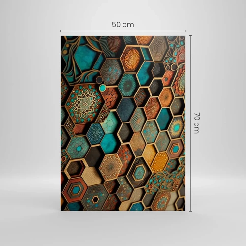 Obraz na plátne - Arabské ornamenty – variácia - 50x70 cm