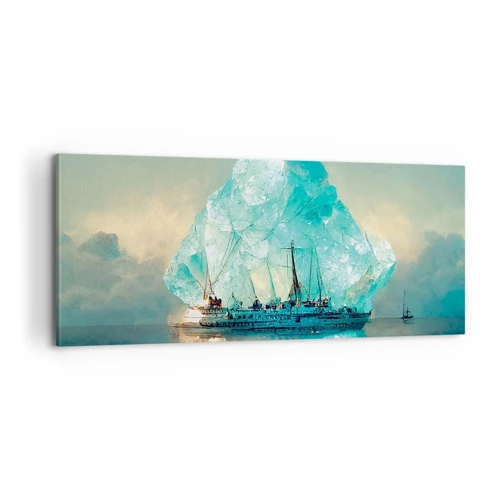 Obraz na plátne - Arktický briliant - 100x40 cm