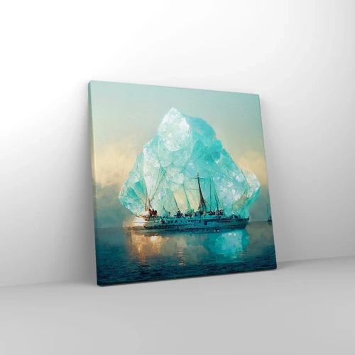 Obraz na plátne - Arktický briliant - 30x30 cm