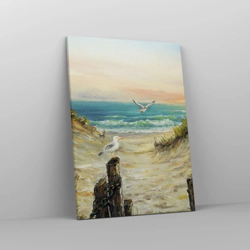 Obraz na plátne - Bezvetrie a samota - 50x70 cm