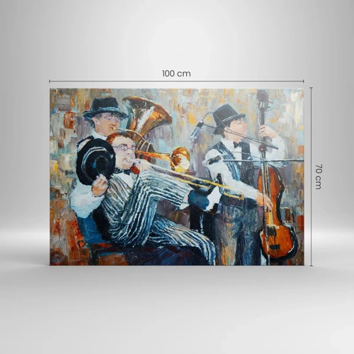 Obraz na plátne - Celý tento jazz - 100x70 cm