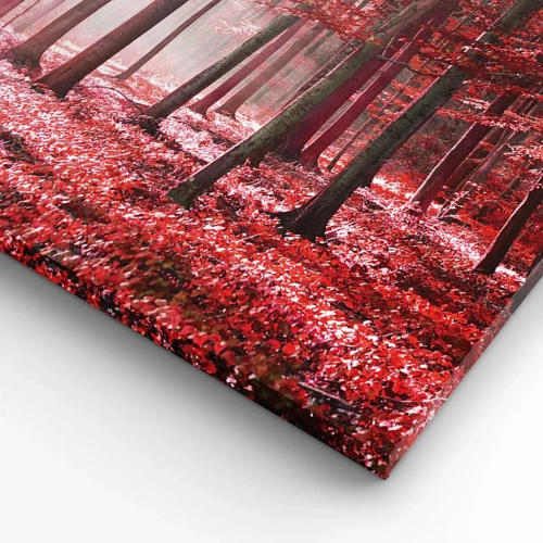 Obraz na plátne - Červená je rovnako krásna - 120x80 cm