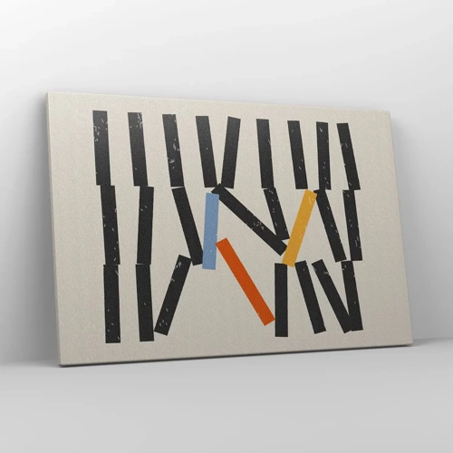 Obraz na plátne - Domino – kompozícia - 120x80 cm
