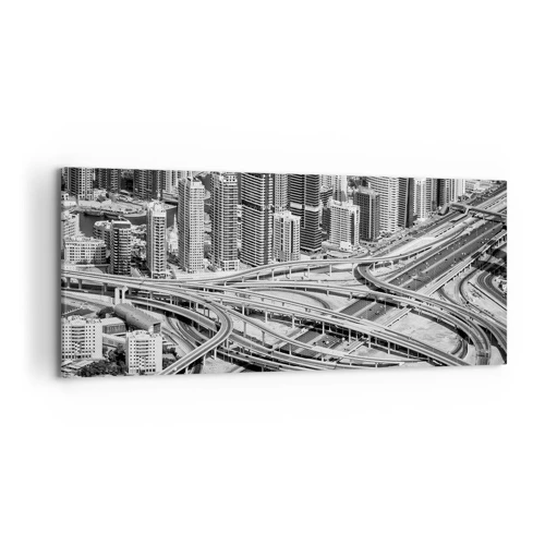 Obraz na plátne - Dubaj – neskutočné mesto - 120x50 cm