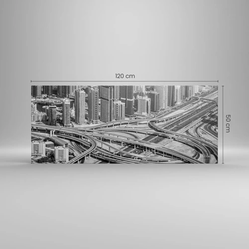 Obraz na plátne - Dubaj – neskutočné mesto - 120x50 cm