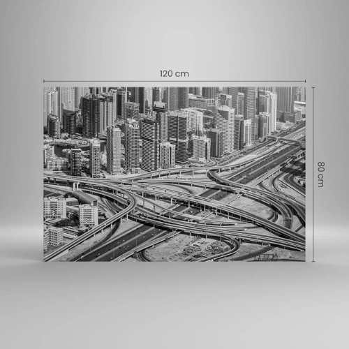 Obraz na plátne - Dubaj – neskutočné mesto - 120x80 cm