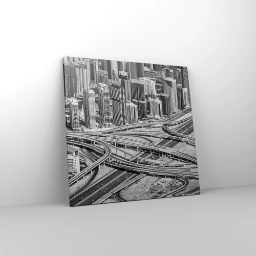 Obraz na plátne - Dubaj – neskutočné mesto - 50x50 cm