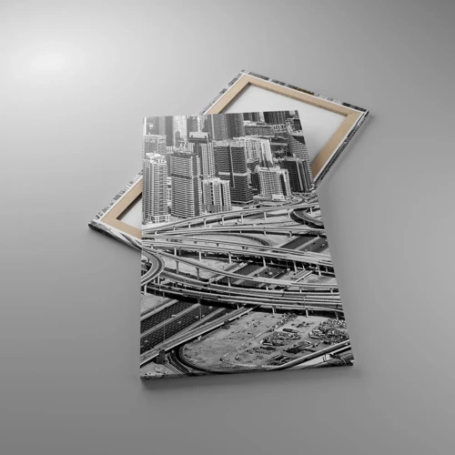 Obraz na plátne - Dubaj – neskutočné mesto - 55x100 cm