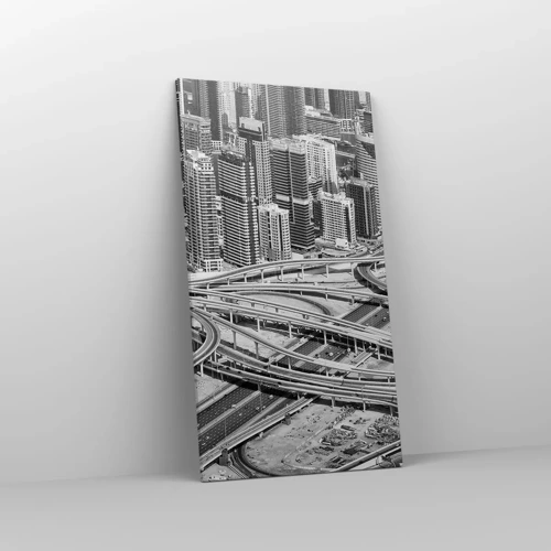 Obraz na plátne - Dubaj – neskutočné mesto - 55x100 cm