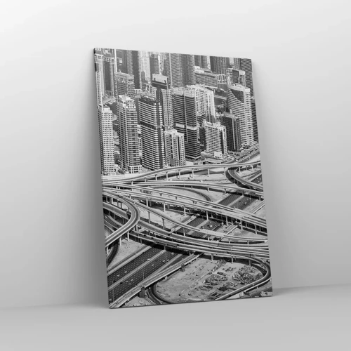 Obraz na plátne - Dubaj – neskutočné mesto - 70x100 cm