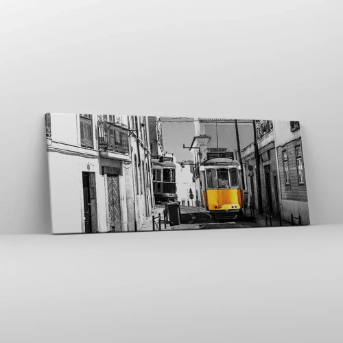 Obraz na plátne - Duch Lisabonu - 100x40 cm