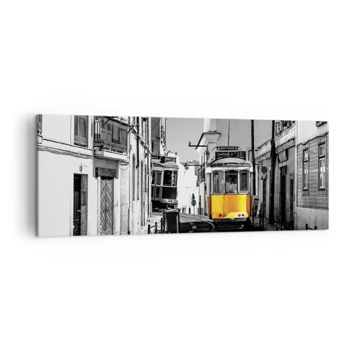 Obraz na plátne - Duch Lisabonu - 140x50 cm