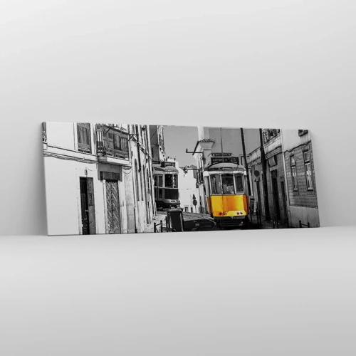 Obraz na plátne - Duch Lisabonu - 140x50 cm