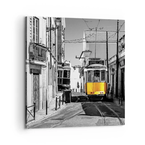 Obraz na plátne - Duch Lisabonu - 60x60 cm
