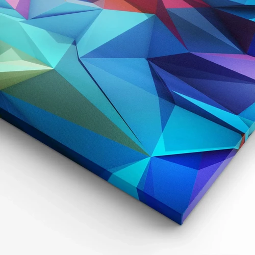 Obraz na plátne - Dúhové origami - 100x70 cm