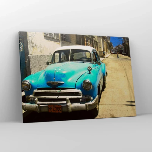 Obraz na plátne - Evviva Cuba! - 100x70 cm