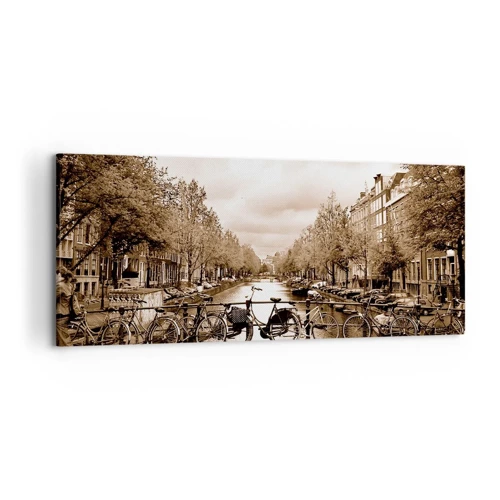 Obraz na plátne - Holandská atmosféra - 120x50 cm