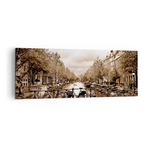 Obraz na plátne - Holandská atmosféra - 140x50 cm