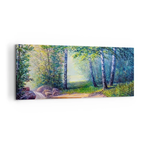 Obraz na plátne - Idylické prostredie - 120x50 cm