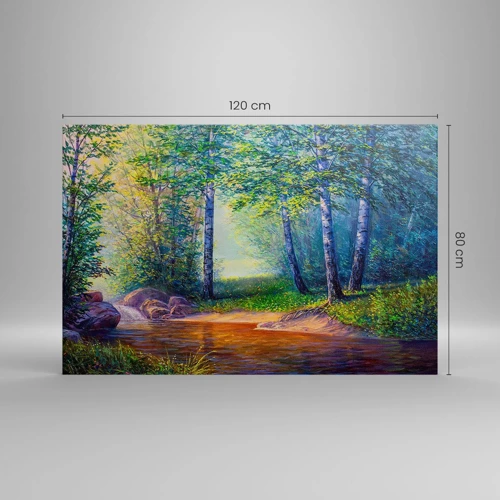 Obraz na plátne - Idylické prostredie - 120x80 cm