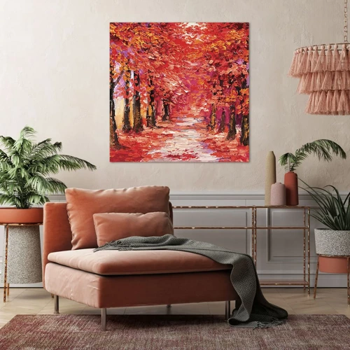 Obraz na plátne - Jesenná impresia - 60x60 cm