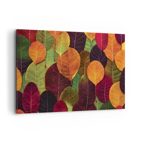 Obraz na plátne - Jesenná mozaika - 120x80 cm